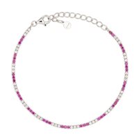 Bracciale Dilvdò TENNIS in Argento Zircone BRTCBR3+3 - BRTCBR3+3